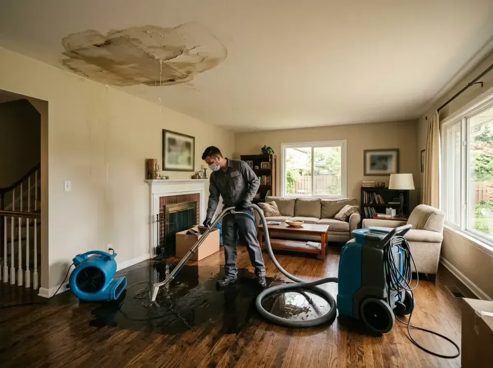 attic-pipe-burst-ceiling-drip-008 — frequently asked questions, Water Damage Restoration & Carpet Care in New River, AZ